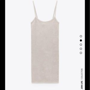 Seamless slip dress Zara